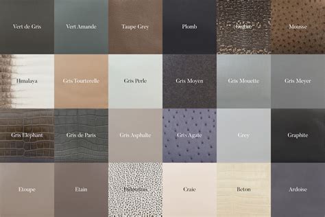 gris asphalte hermes|Shades of Hermes Gray for the Color.